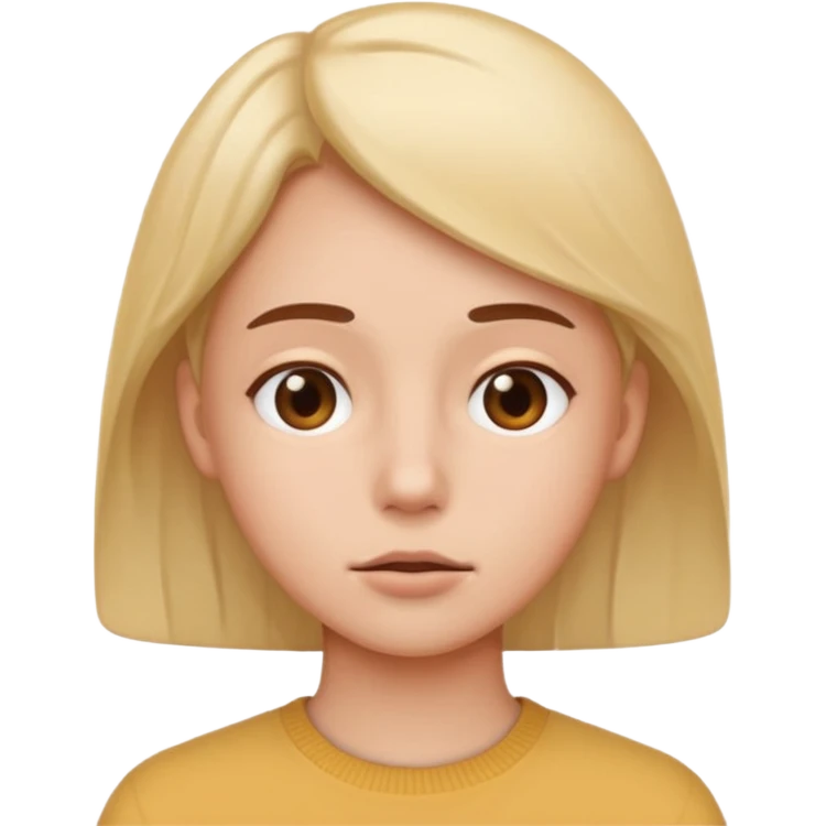 Fantasy human portrait emoji, visible cold breath effect near mouth, winter atmosphere, calm expression, minimal visual effect, clean readable emoji style, male/female variant
 emoji