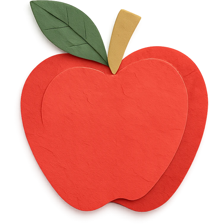 apple fried emoji
