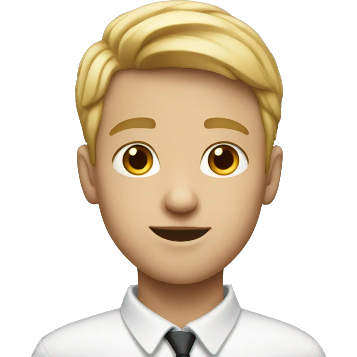 white schoolboy humanitarian emoji