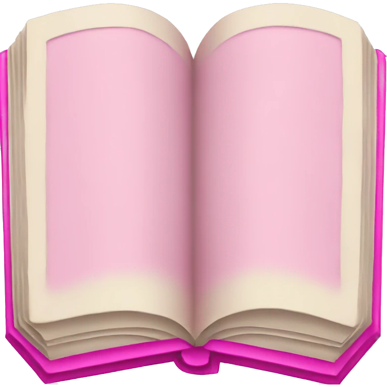 open book pink emoji emoji