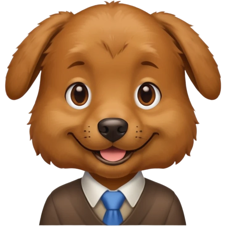Office dog, has lots of humas emoji