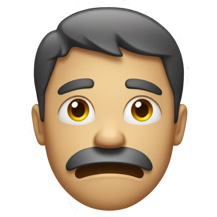 Stressed out emoji face emoji