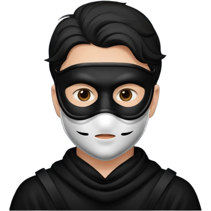 남자사람이 마스크 쓴 이모지 emoji