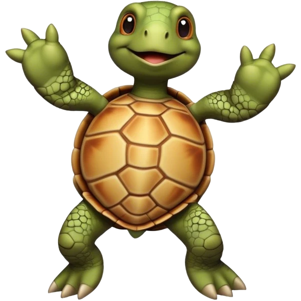 turtle dancing emoji