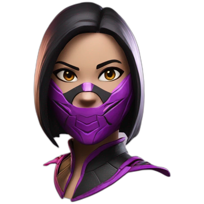 mileena from mortal kombat 11 emoji