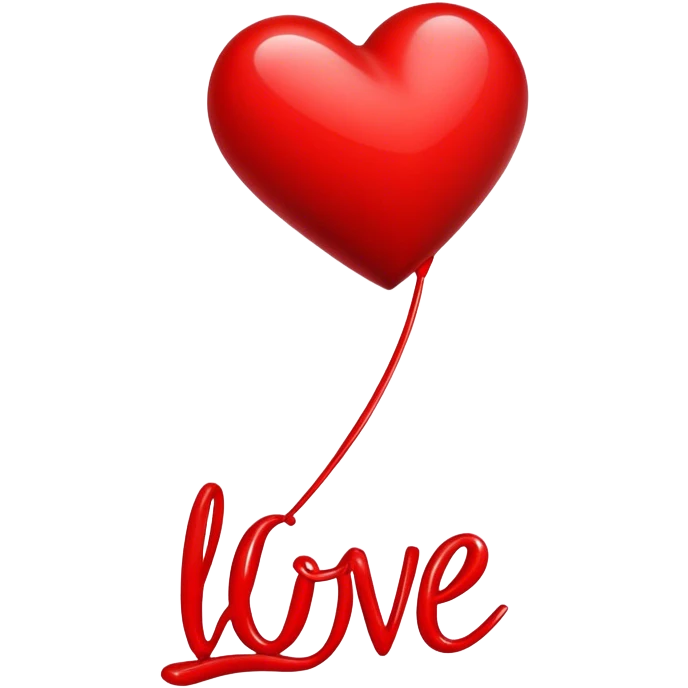 Heart with love  emoji