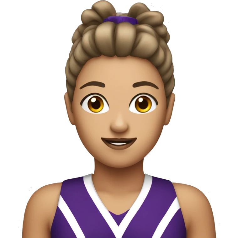 cheerleader with pompoms emoji