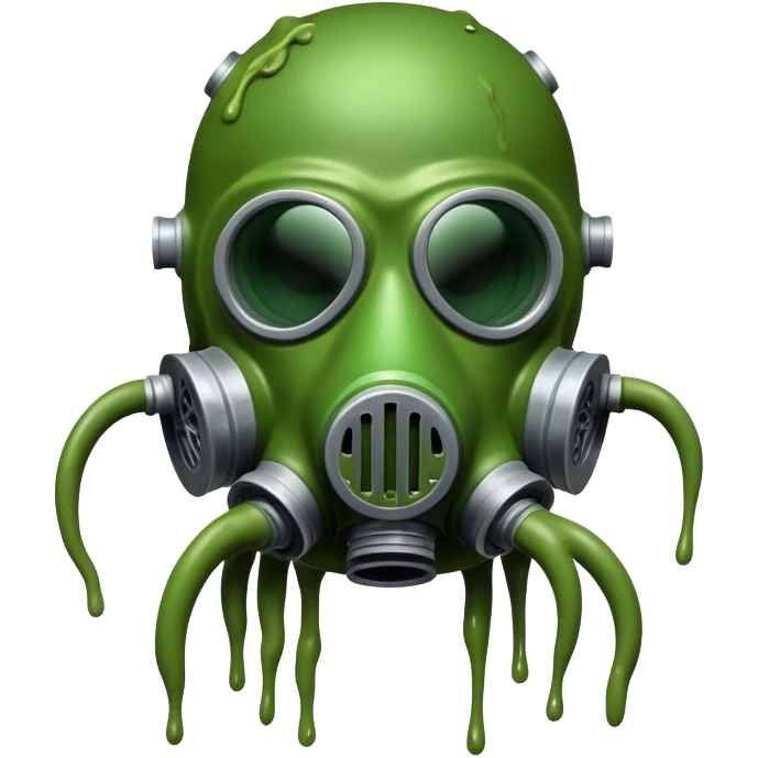 Radioactive Plague Titan – A bloated, half-melted giant dripping green toxic sludge, with extra arms growing from its back and a sunken gas mask fused to its face. emoji