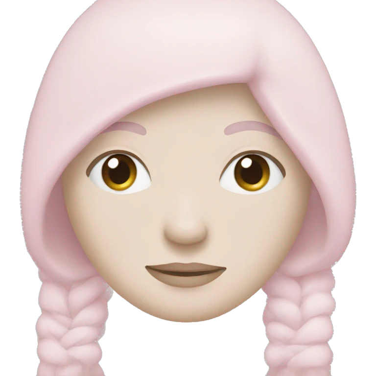 light pink winter  emoji