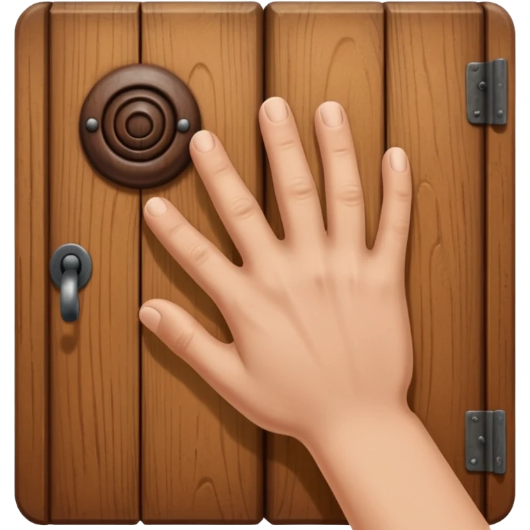 knock the door emoji