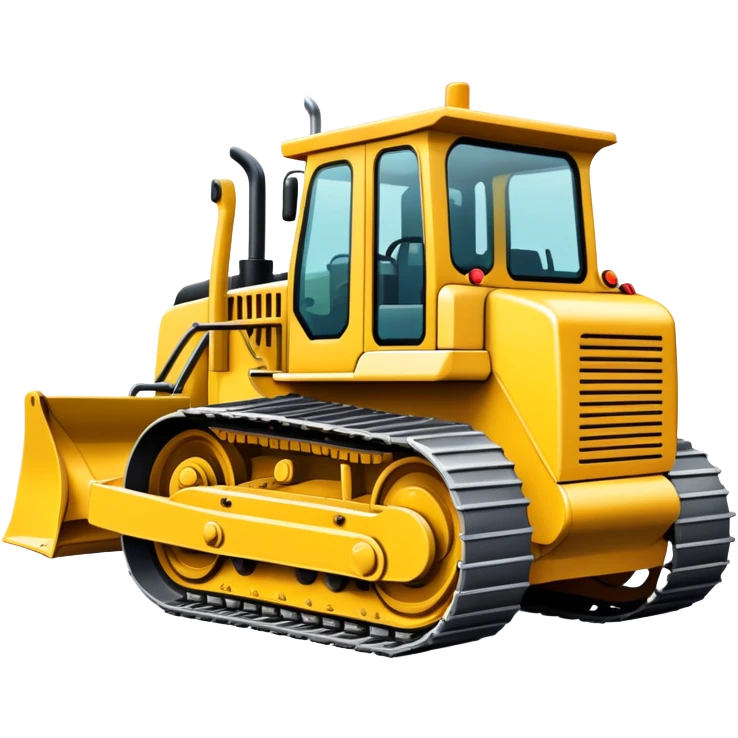 Bulldozer  emoji