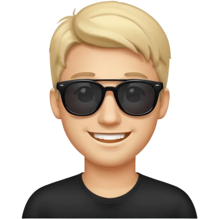 Guy 😏 with sunglasses emoji