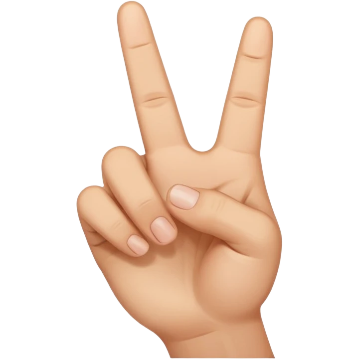 I want an emoji that looks like these👌🏻🤏🏻but i want that the the middle vinger touches the tumb and the other vingers dont. Can you do the Oke sign but than with de middle vinger emoji