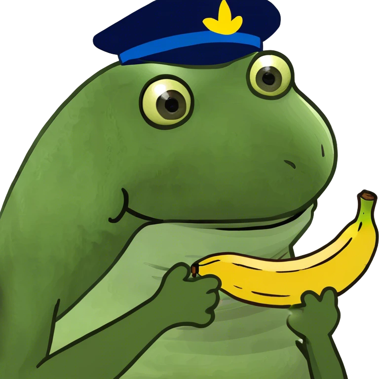 offering a banana emoji