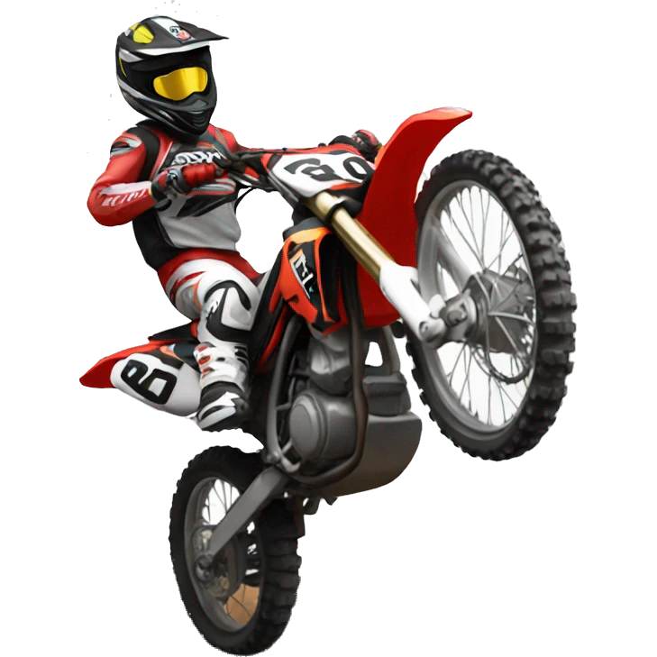 Moto cross  emoji