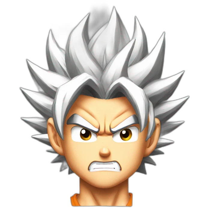 goku SS angry emoji
