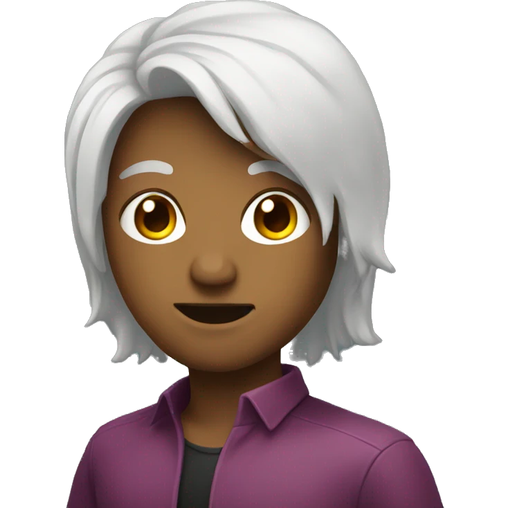 Persona preocupada emoji