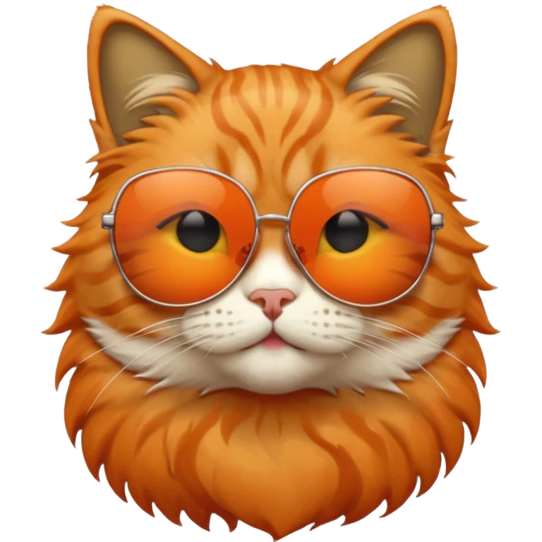 Cat wearing sunglasses emoji