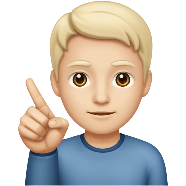 Someone who points out emoji