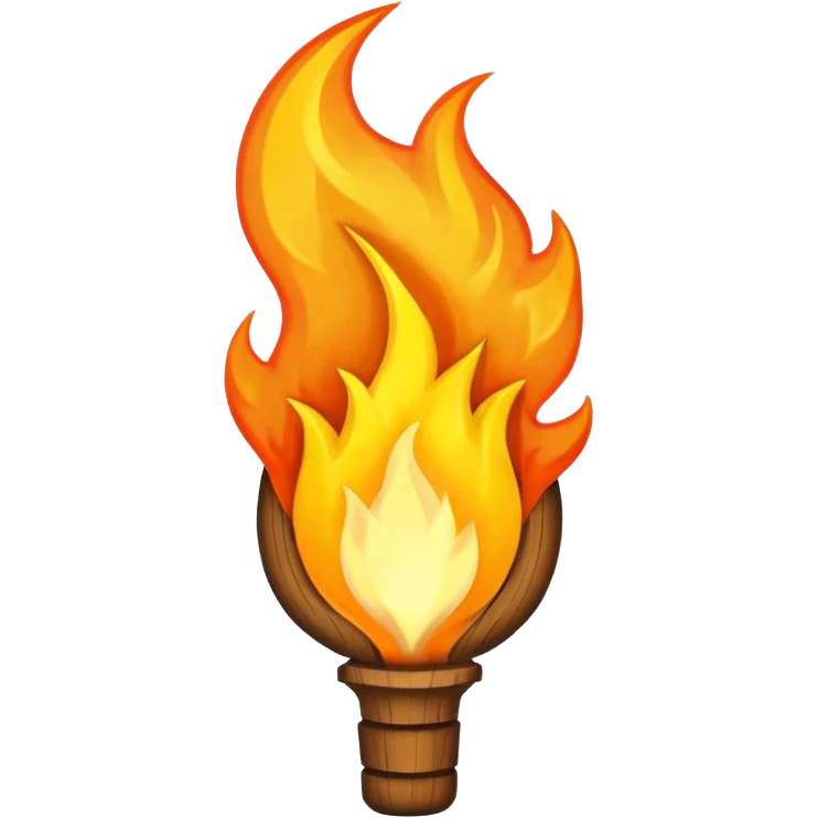 Torch (Fire Staff) emoji