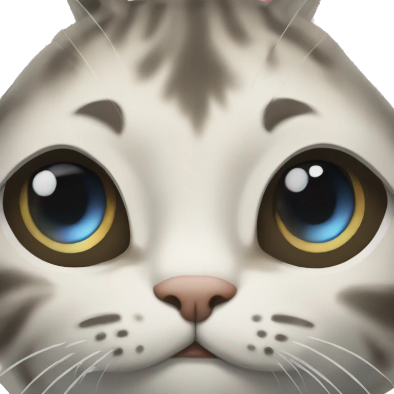 一只戴眼镜的猫 emoji