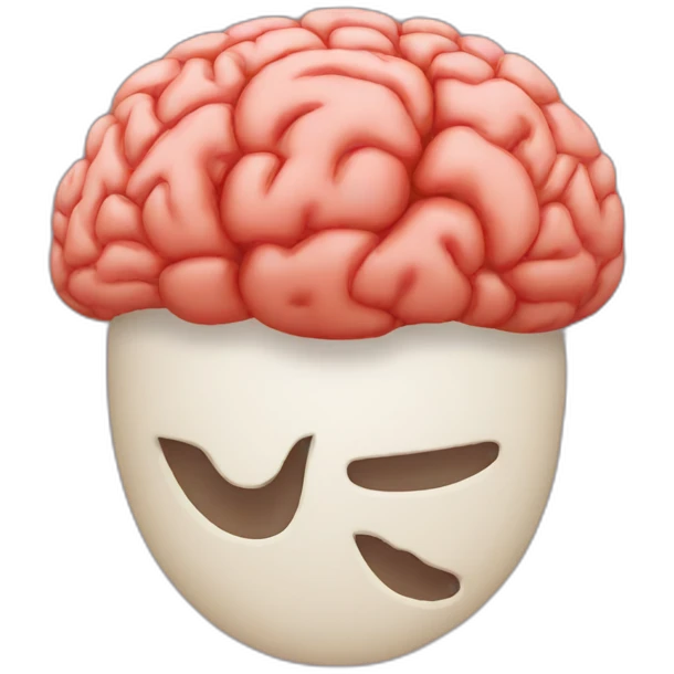 Pomodoro and brain emoji
