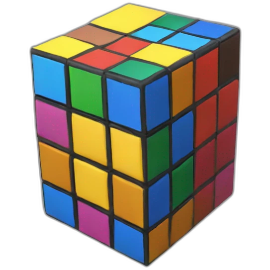 Rubik cube minecraft emoji