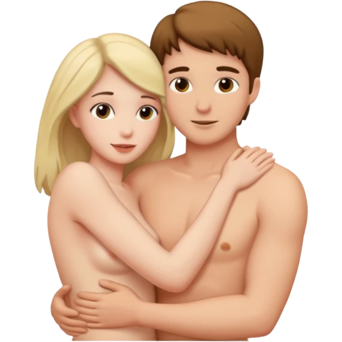 Nude cuuple emoji