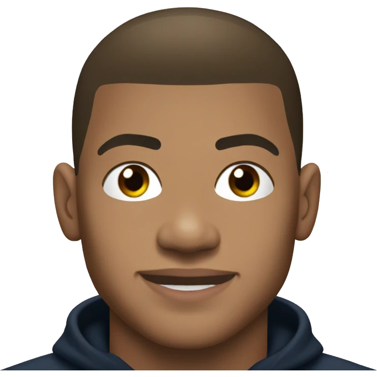 Kylian Mbappé emoji