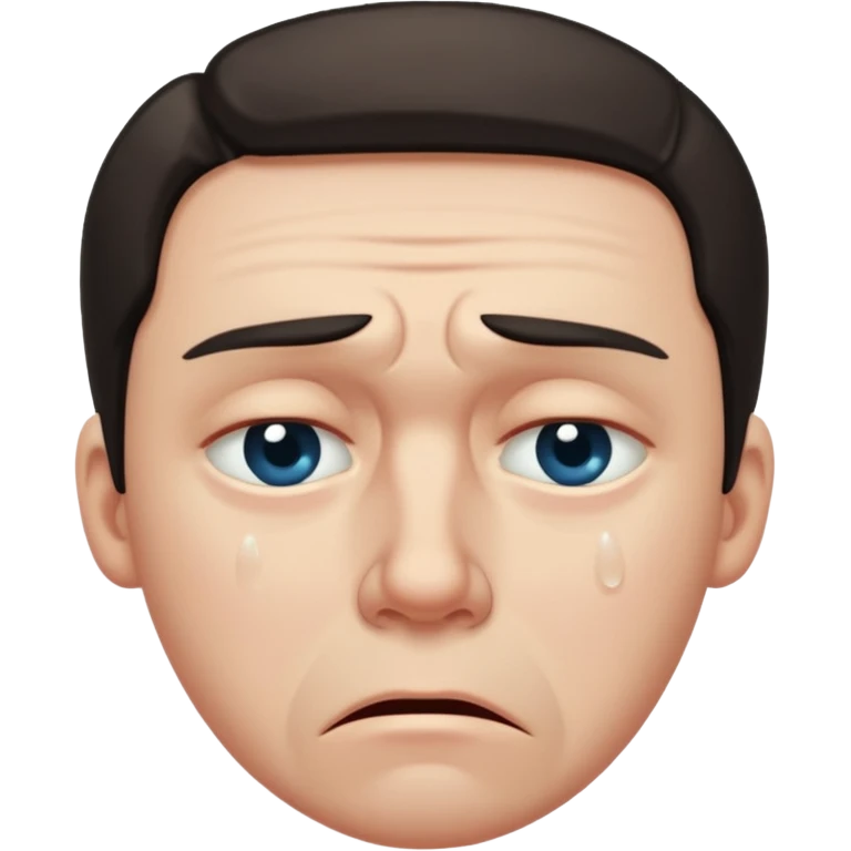 distraught man emoji