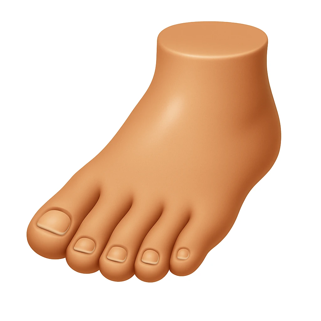 Keep the emoji exactly like the first reference but change the skin color to match the second reference image. All other details and style should remain the same, in iOS emoji style. Add a subtle highlight. emoji