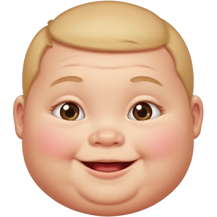 Fat baby emoji