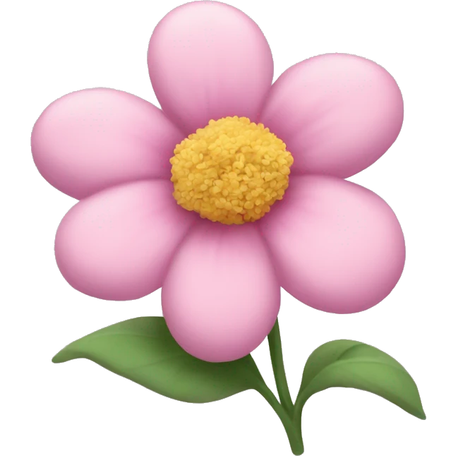 pastelp pink flower emoji