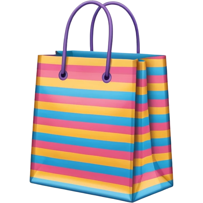 beautiful shopping bag emoji