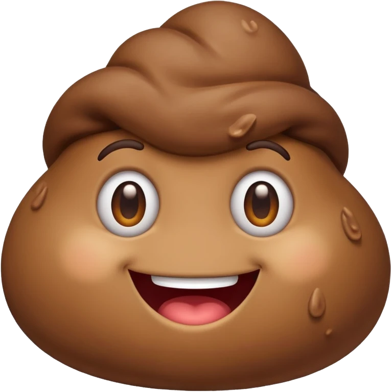 Un caca qui rigole emoji