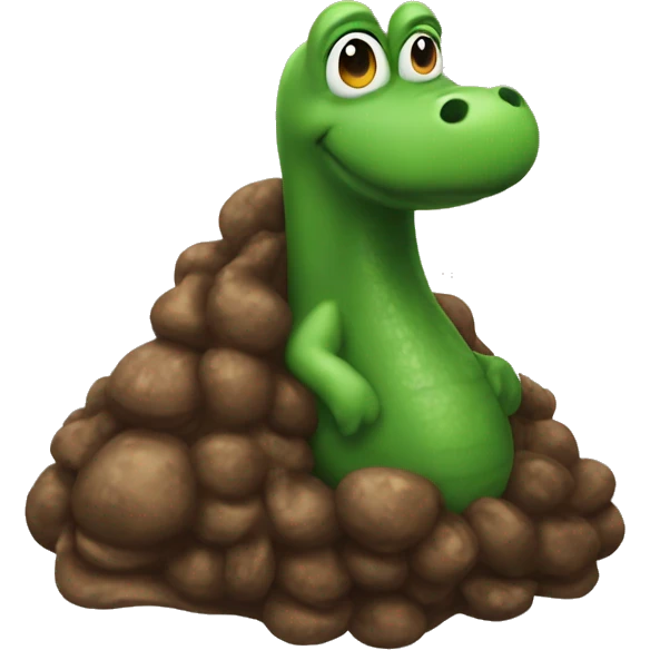 Poop kings emoji for alligator septic emoji