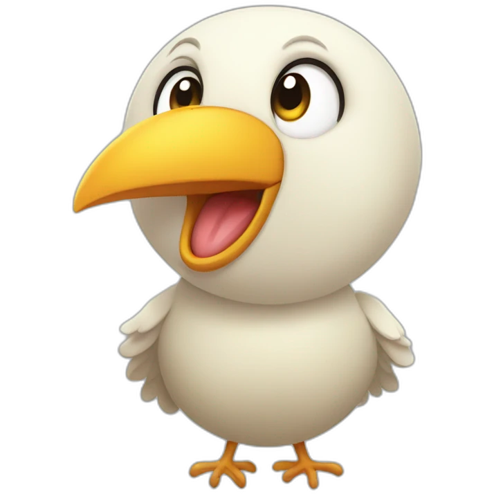happy bird emoji