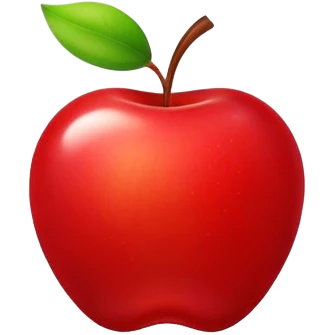 Red Apple  emoji