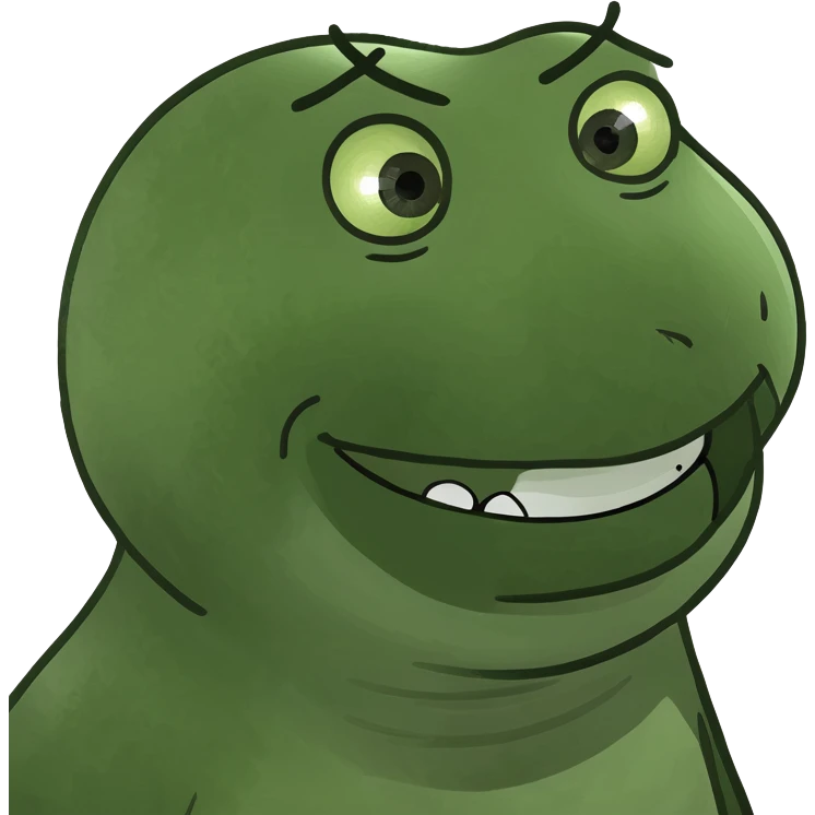 Sorriso com olhos revirados emoji