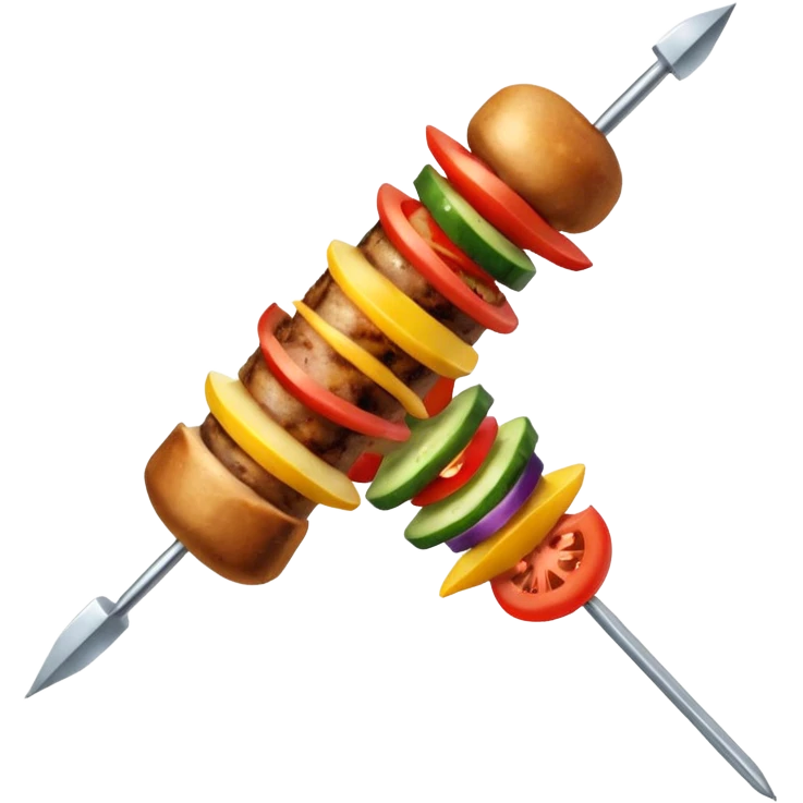 kebab skewer emoji