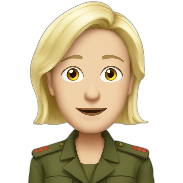 Marine lepen emoji
