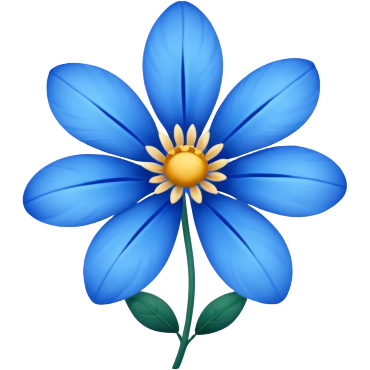 A co modrou emoji pomenku kvet prosim? emoji