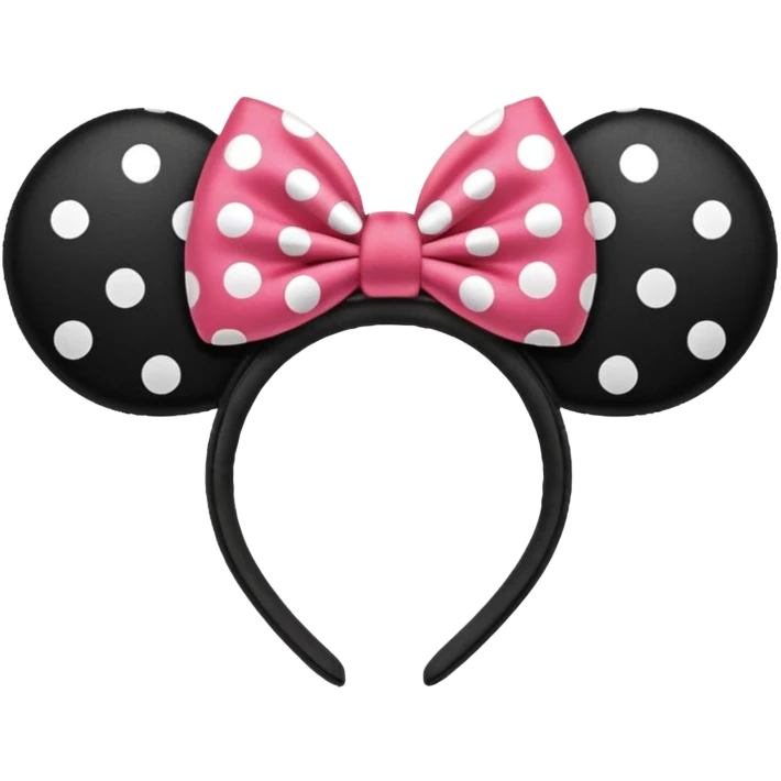 Minnie Mouse ears emoji