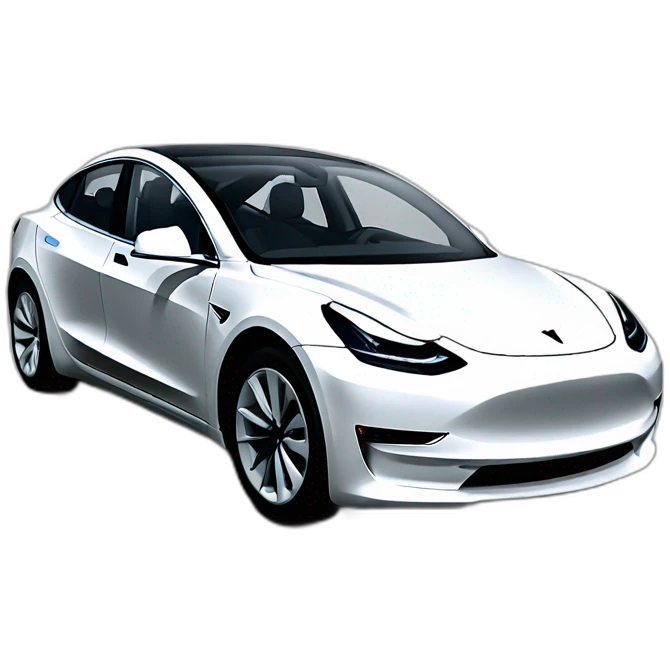 tesla-model 3 emoji
