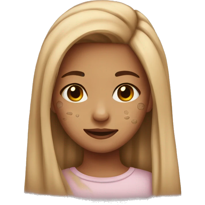 Girl with scars emoji
