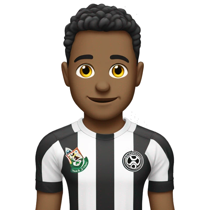 Homem usando Camisa do corinthians com nome luan atrás  emoji