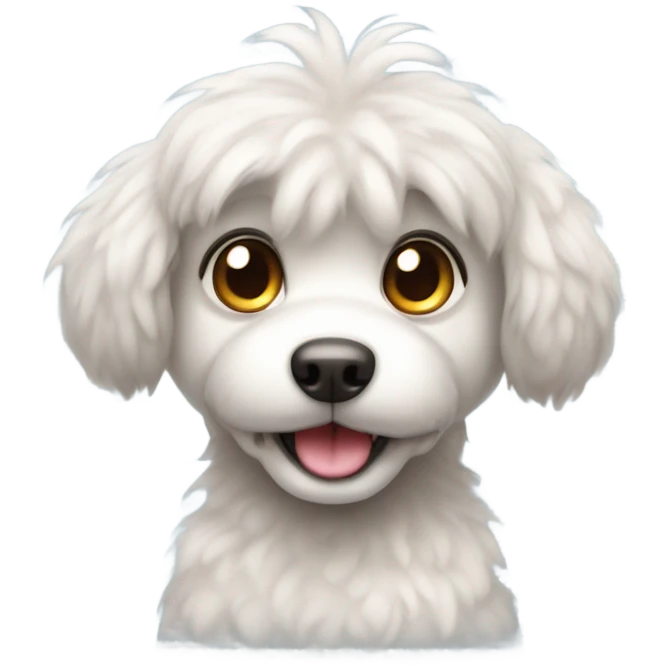 Cute dog emoji