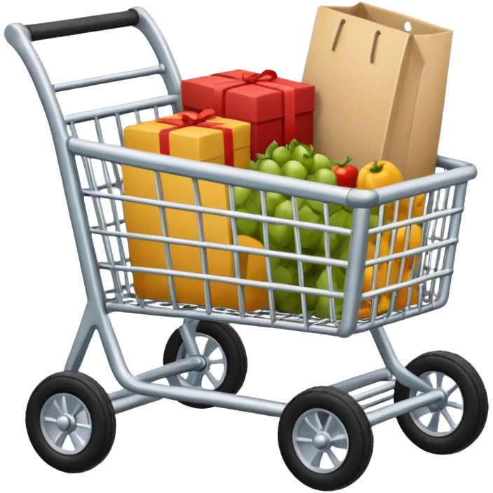 hazme un carrito de comrpas emoji