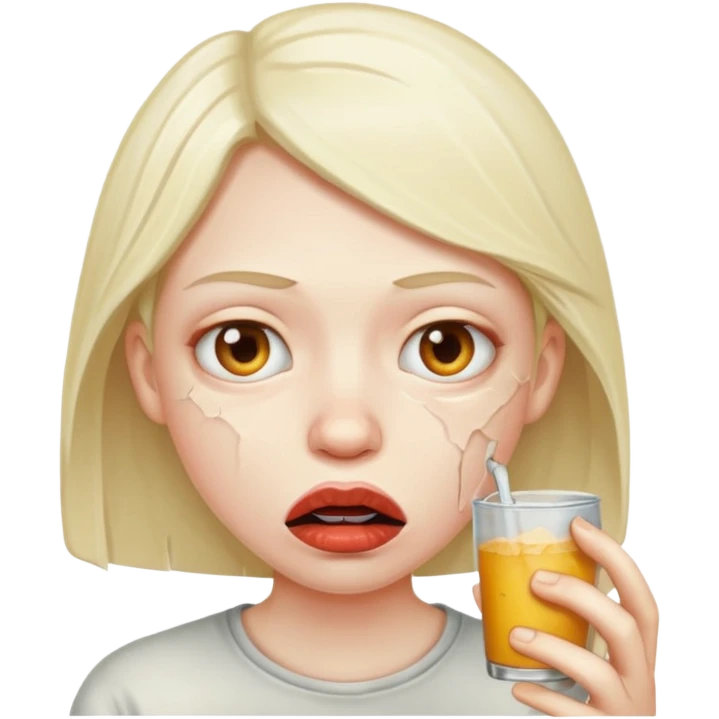 NPO means no eating or drinking  emoji