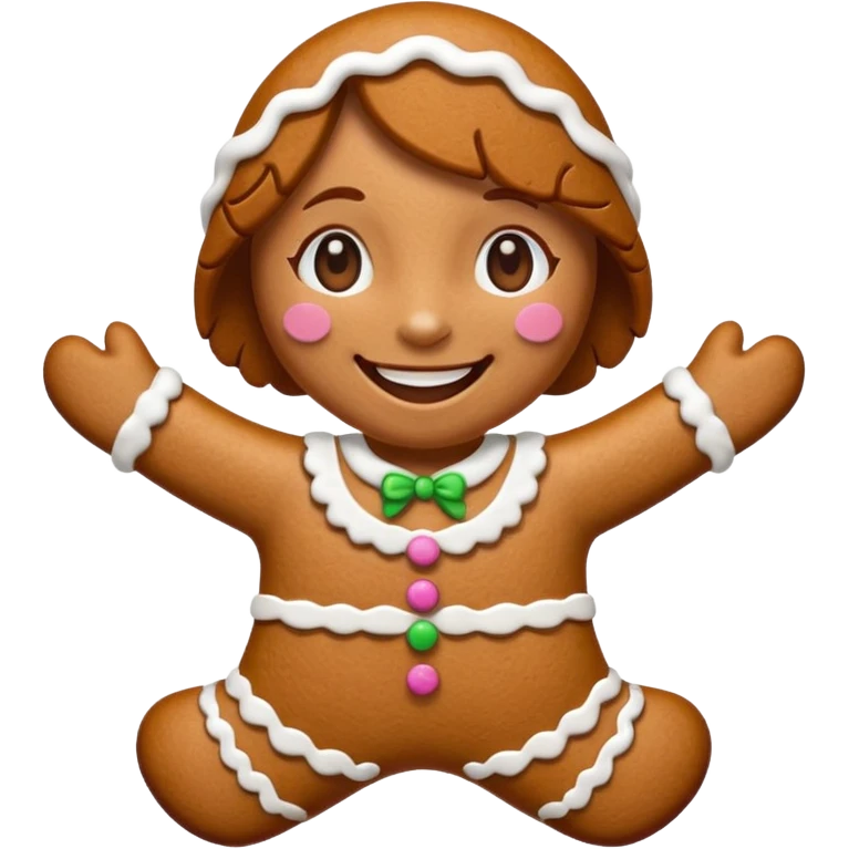 i would like a gingerbread  woman emoji emoji